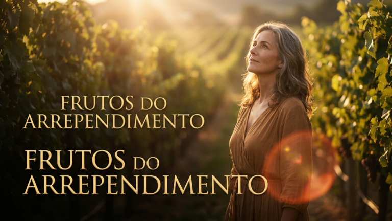 Frutos Dignos de Arrependimento: Como o Verdadeiro Encontro com Deus Transforma a Vida